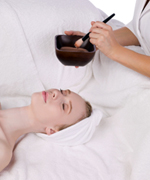 Chemical peels at a spa